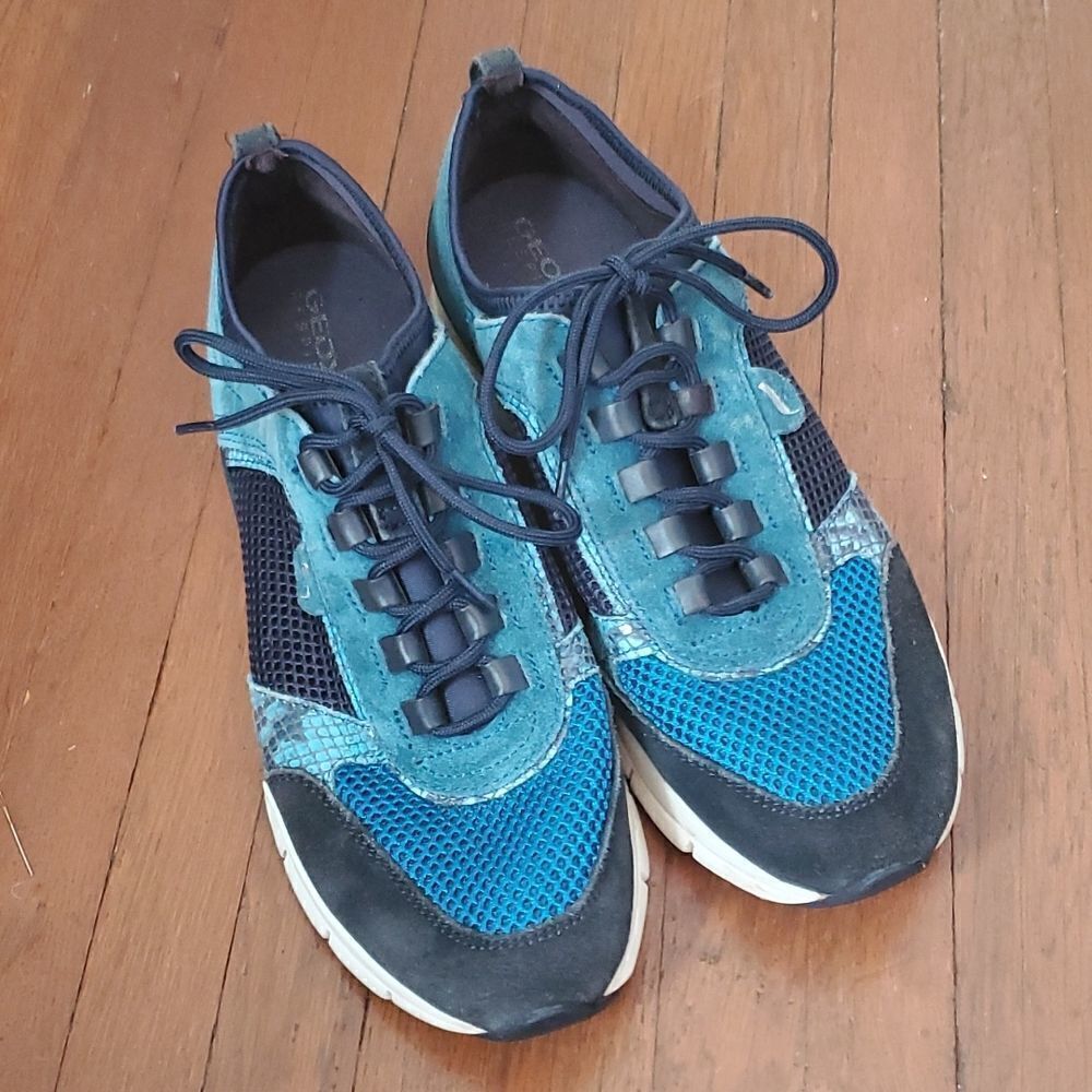 Geox Suede Sneakers  
